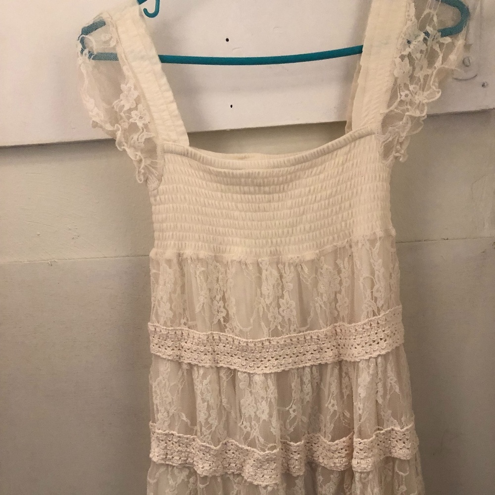 Lace Girls Top Size 10-12